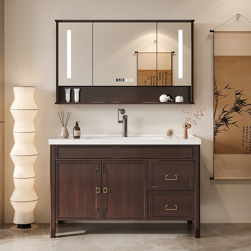 Standing Storage Bathroom Cabi - đánh giá và giá Home Bathroom Vanity Combo