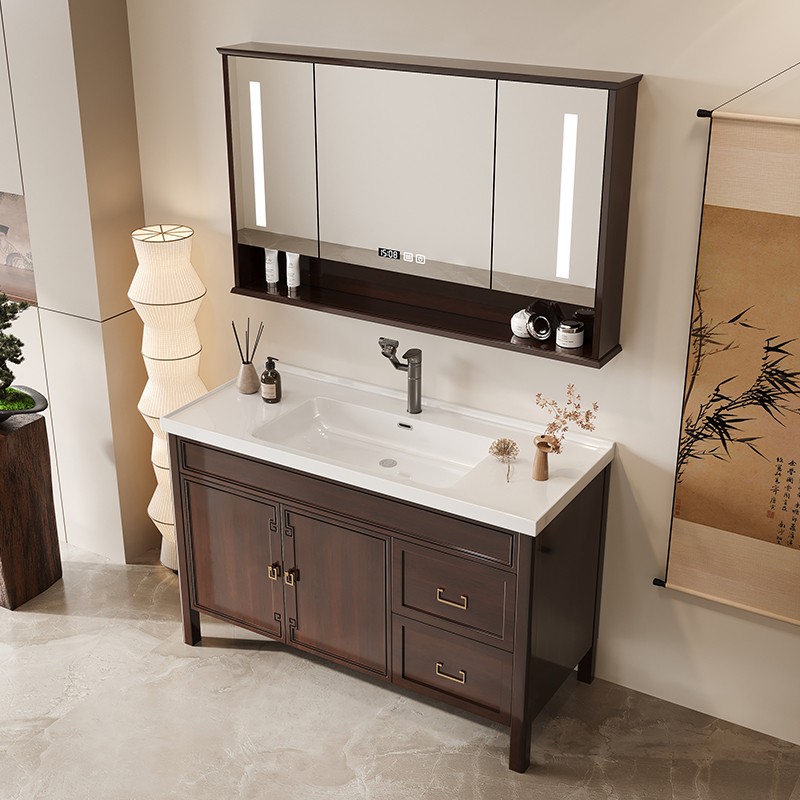 Standing Storage Bathroom Cabi - đánh giá và giá Home Bathroom Vanity Combo