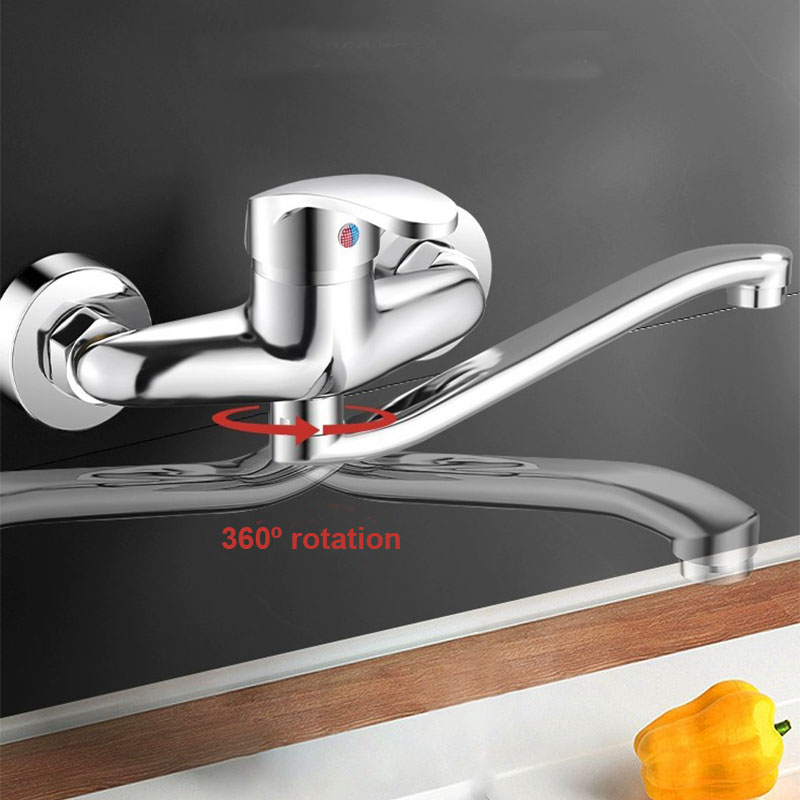 Wall Mounted Kitchen Faucet Do - đánh giá và giá Basin Mixer Tap