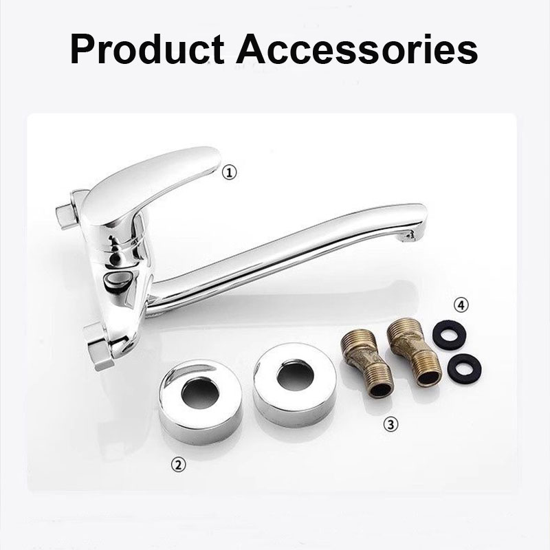 Wall Mounted Kitchen Faucet Do - đánh giá và giá Basin Mixer Tap