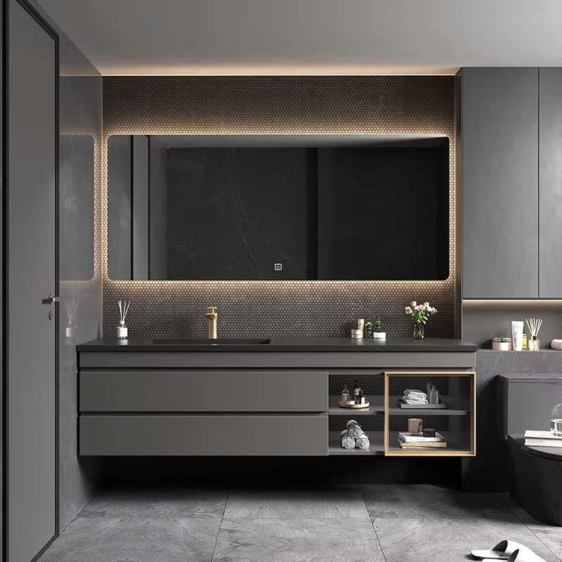 Classic Nordic Lighting Bathro - đánh giá và giá Home Bathroom Vanity Combo