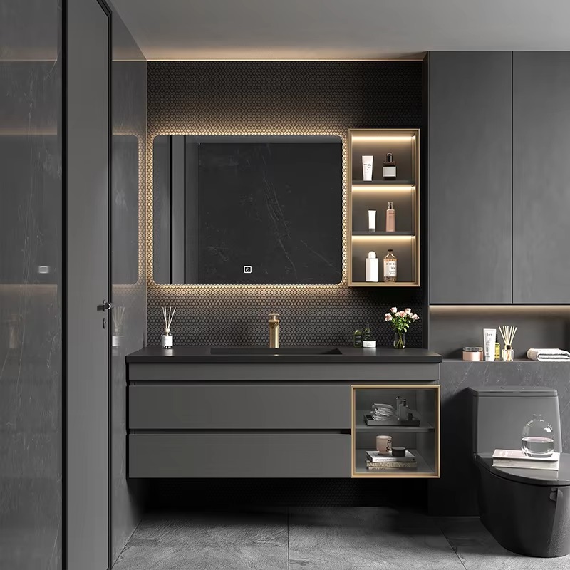Classic Nordic Lighting Bathro - đánh giá và giá Home Bathroom Vanity Combo