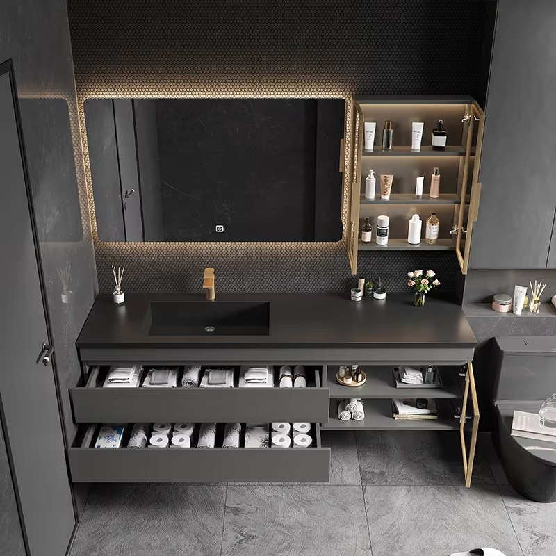 Classic Nordic Lighting Bathro - đánh giá và giá Home Bathroom Vanity Combo